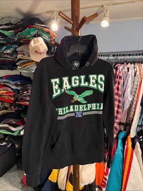 47 Men's Black Philadelphia Eagles Hoodie
Sweatshirt